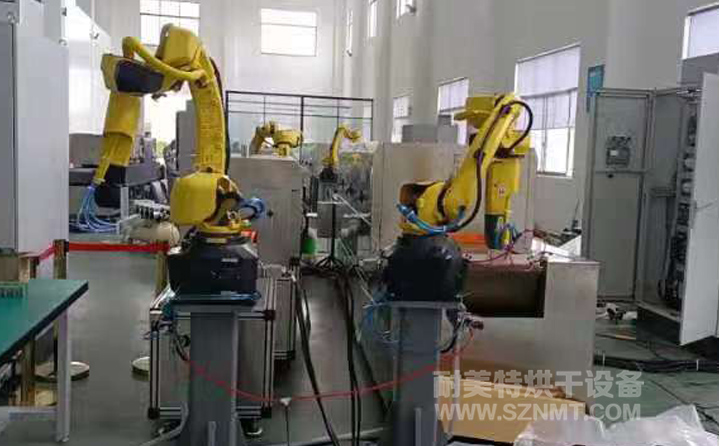 NMT-ZP-108 疫苗玻璃瓶小型預(yù)熱加固化自動裝配線(蘇州?？松?